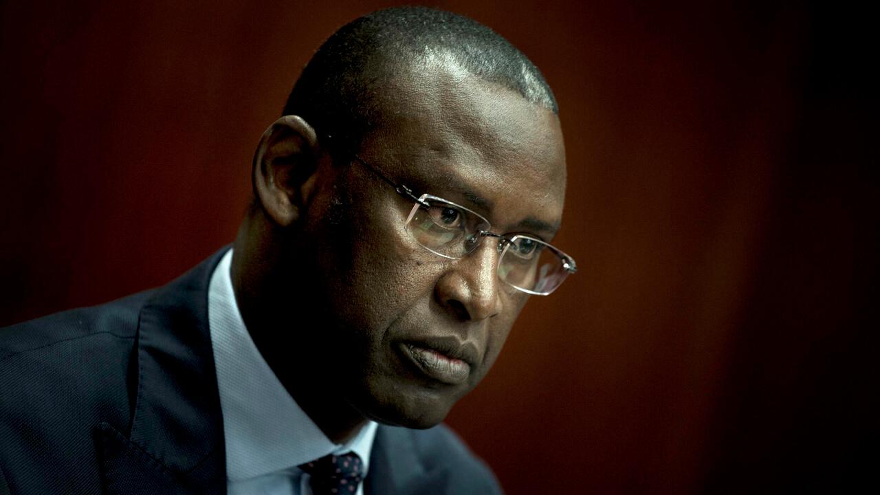 Mali’s Foreign Minister Abdoulaye Diop waits to speak during an event at the Center for Strategic and International Studies November 1, 2017 in Washington, DC. (Photo by Brendan Smialowski / AFP)